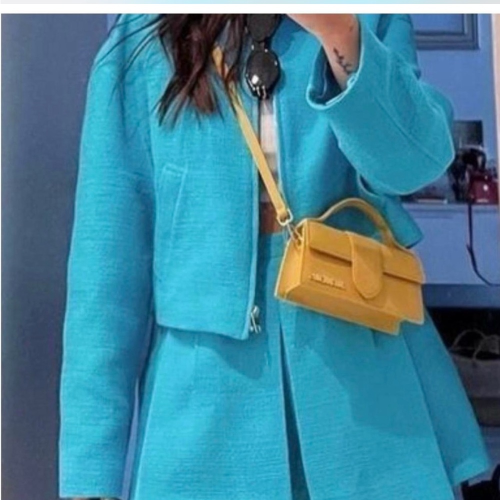 Zara Turquoise ,Skirt